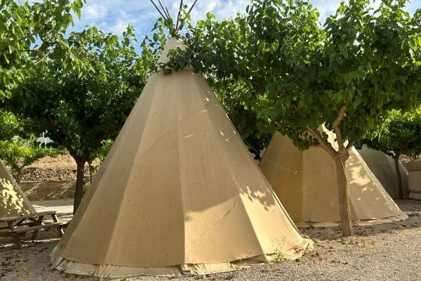Rundzelte Campingplatz