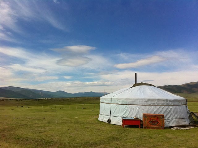 rundzelt- mongolei