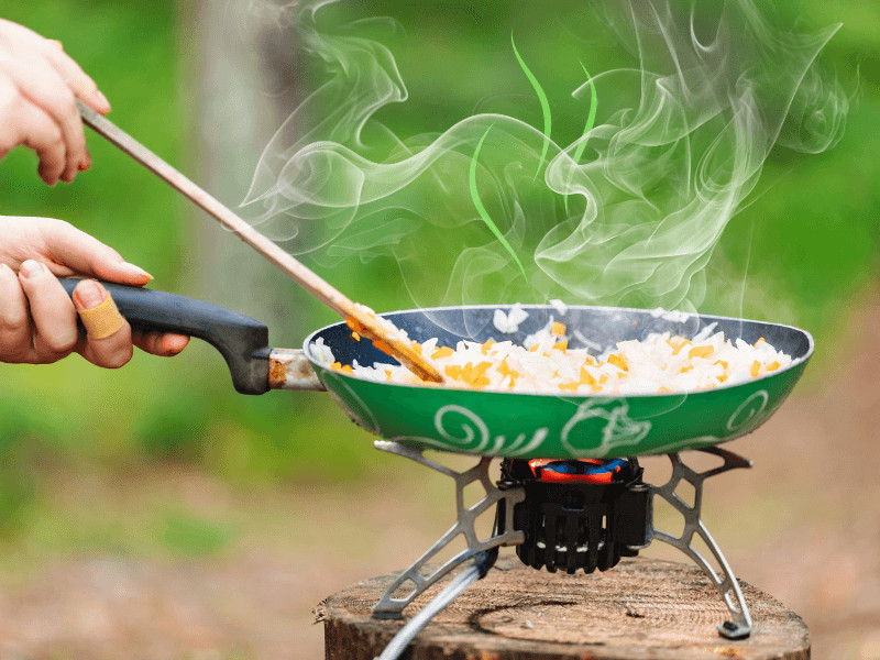 camping pfanne