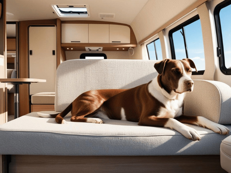 hund in wohnmobil