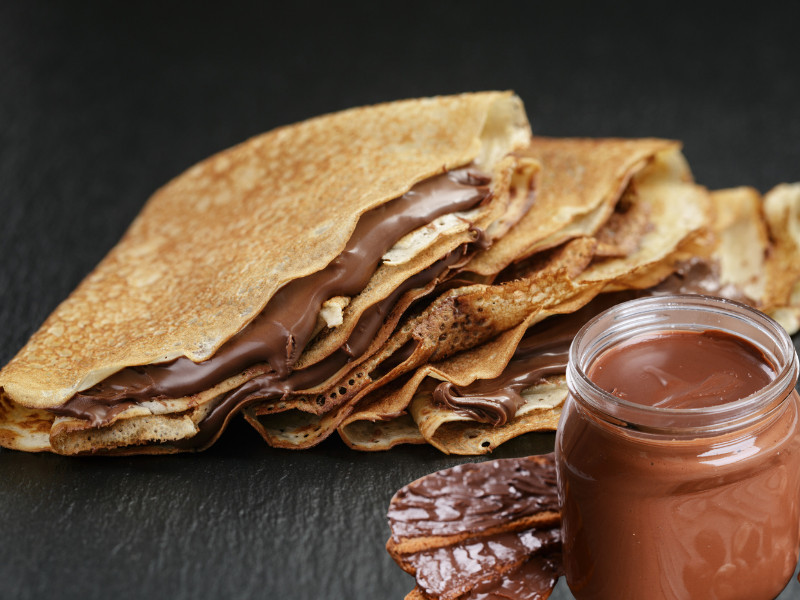 schokoladen crepes