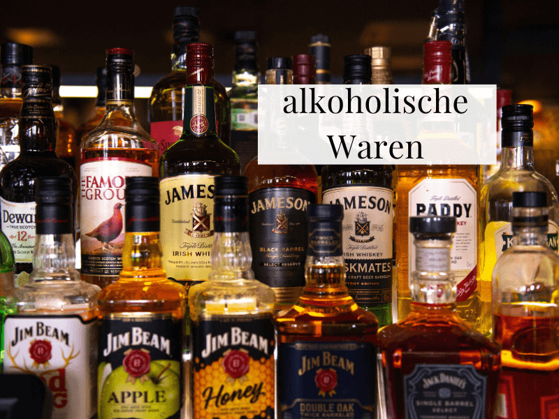 alkoholische Waren