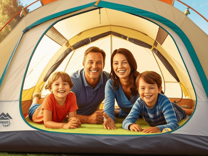 6 Personen Familienzelt