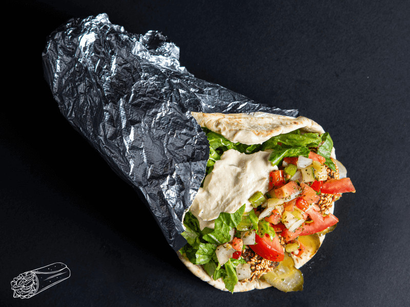 wraps mit gummus