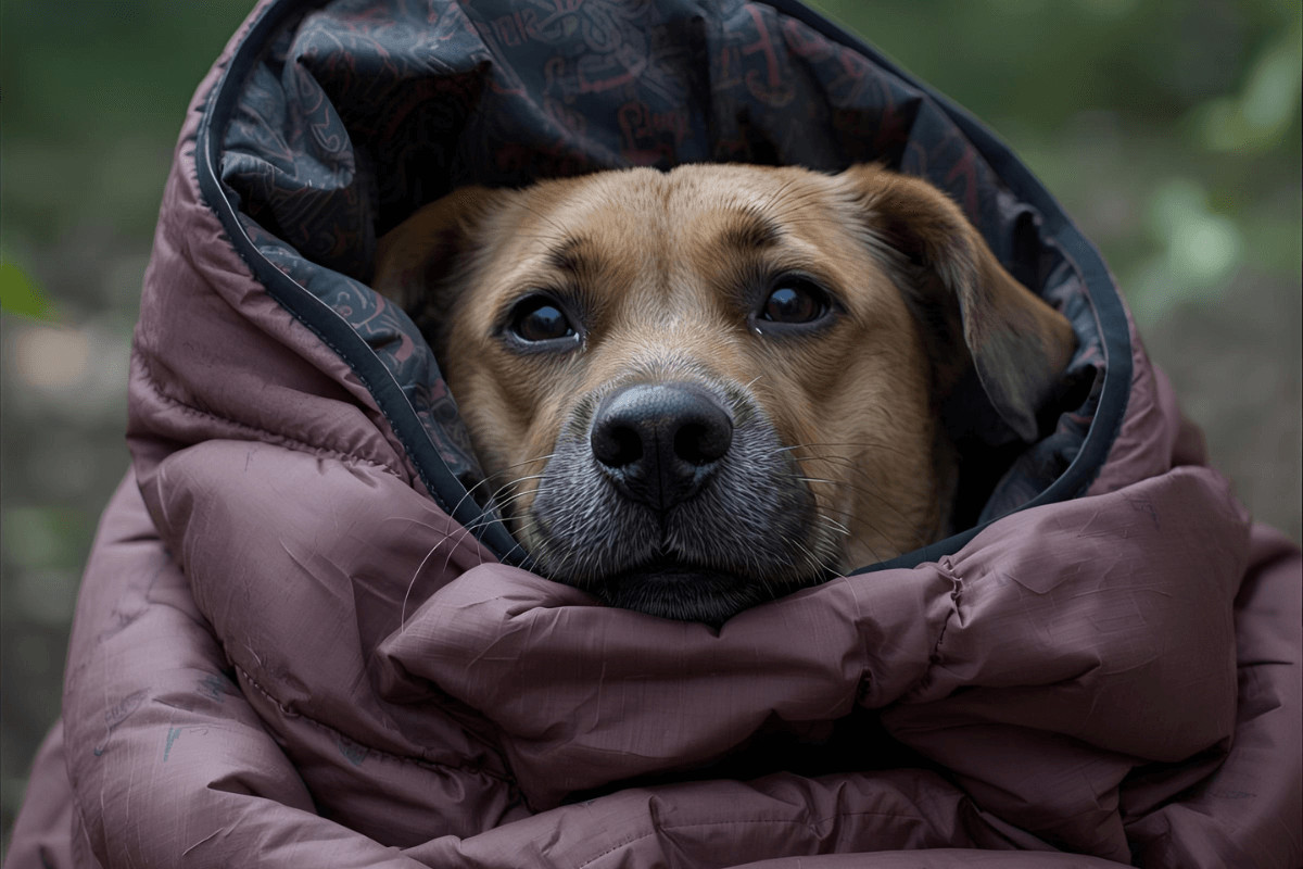 hunde schlafsack